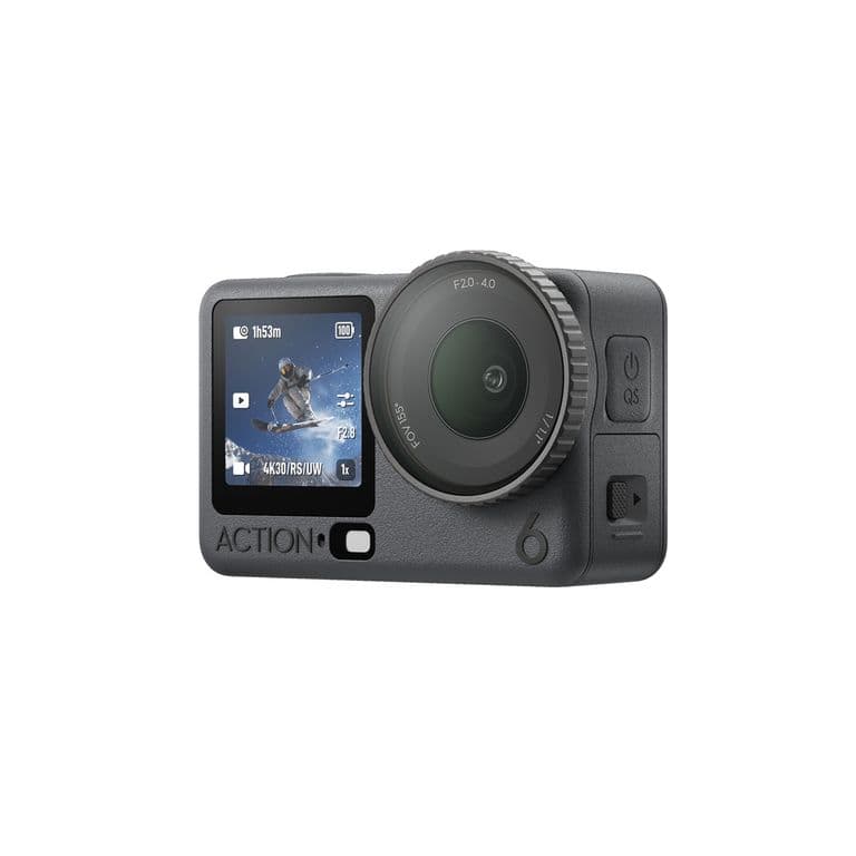 Cámara deportiva DJI Osmo Action 6 Adventure Combo
